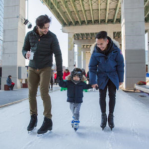 The Bentway with Canadian Figure Skating Champions Andrew Poje and Nam Nguyen, hosted by CBC Sports